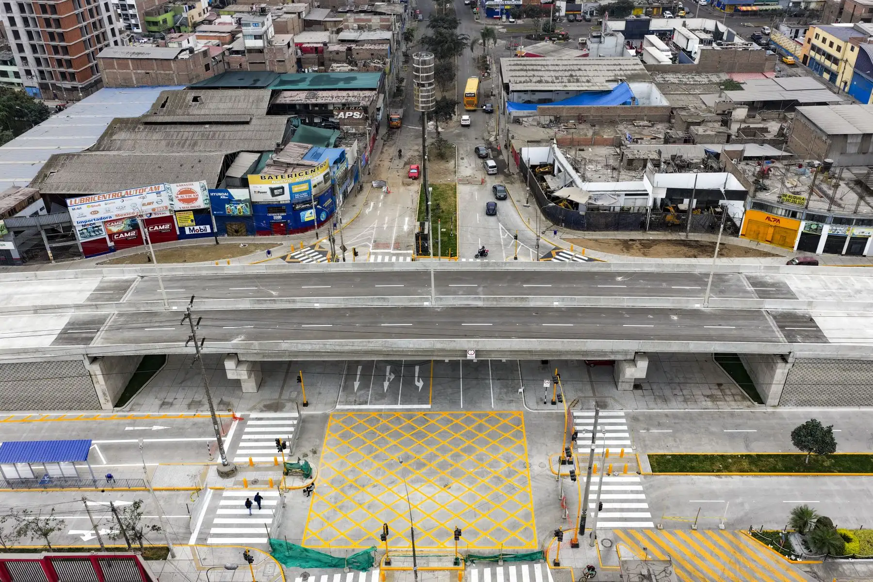 Así luce actualmente la nueva Vía Rápida Nicolás Arriola, obra de la Municipalidad Metropolitana de Lima que unirá los distritos de San Luis y La Victoria, y que esta próxima a inaugurarse entre los meses de julio y agosto de 2026. Foto: ANDINA/Daniel Bracamonte