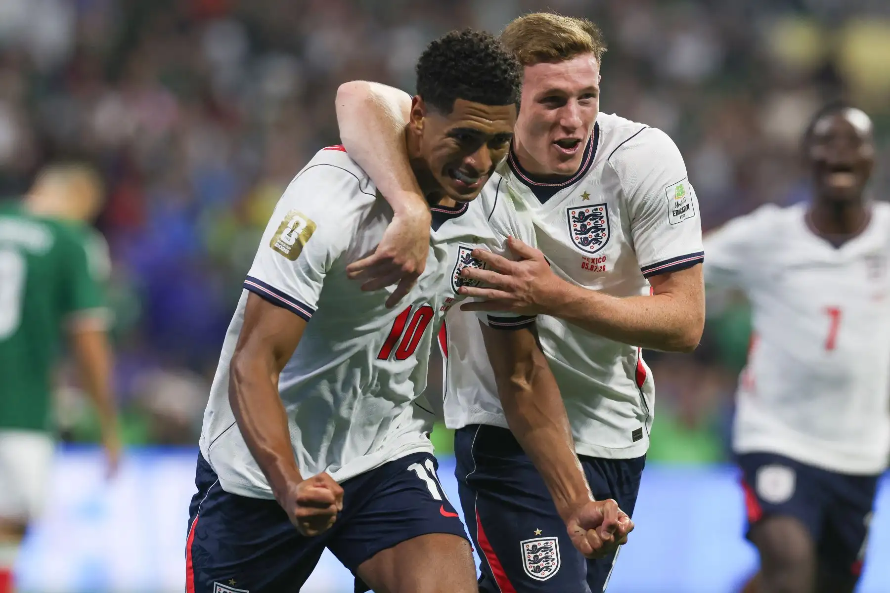 Inglaterra elimina a México en el Azteca y avanza a cuartos de final