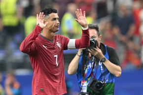 Cristiano Ronaldo se despidió de los Mundiales con Portugal. Foto: AFP. 