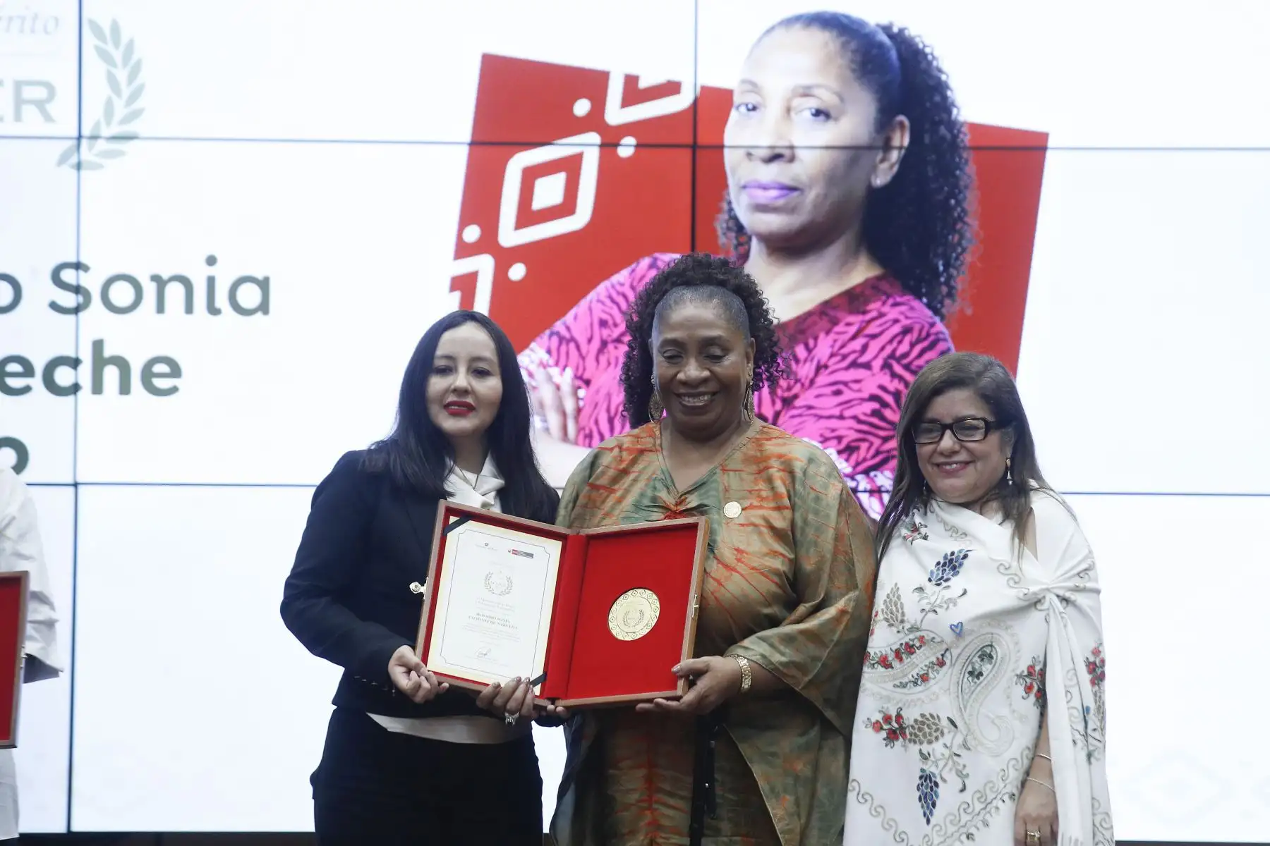 El Ministerio de la Mujer y Poblaciones Vulnerables realiza el acto de reconocimiento a las diversas defensoras y difusoras de las tradiciones afroperuanas: Carmen Ramírez Rivas, María Ochoa Luján, Rosa Dorival Córdova de Beteta, Sofía Carrillo Zegarra, Natalia Barrera Francis, Rosario Goyoneche Narcizo, Rosa Colchado Medina, María Gallardo Aparcana y Ruth Silva Napurí. El acto será liderado por la titular del MIMP, Edith Pariona Valer.
Foto: ANDINA/ Eddy Ramos
