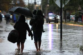 Foto de lluvias en Chile. Foto: INTERNET/Medios