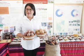 La científica Gabriela Burgos fue reconocida por la Fundación del Premio Mundial de la Alimentación como una de las Principales Pioneras Agroalimentarias 2026Foto: ANDINA/Eddy Ramos