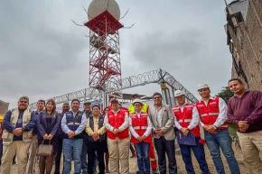 El radar meteorológico, cuyo proceso de construcción estuvo a cargo de la ANIN, permitirá monitorear las precipitaciones en tiempo real y emitir alertas preventivas para proteger a la población. Foto: Minam