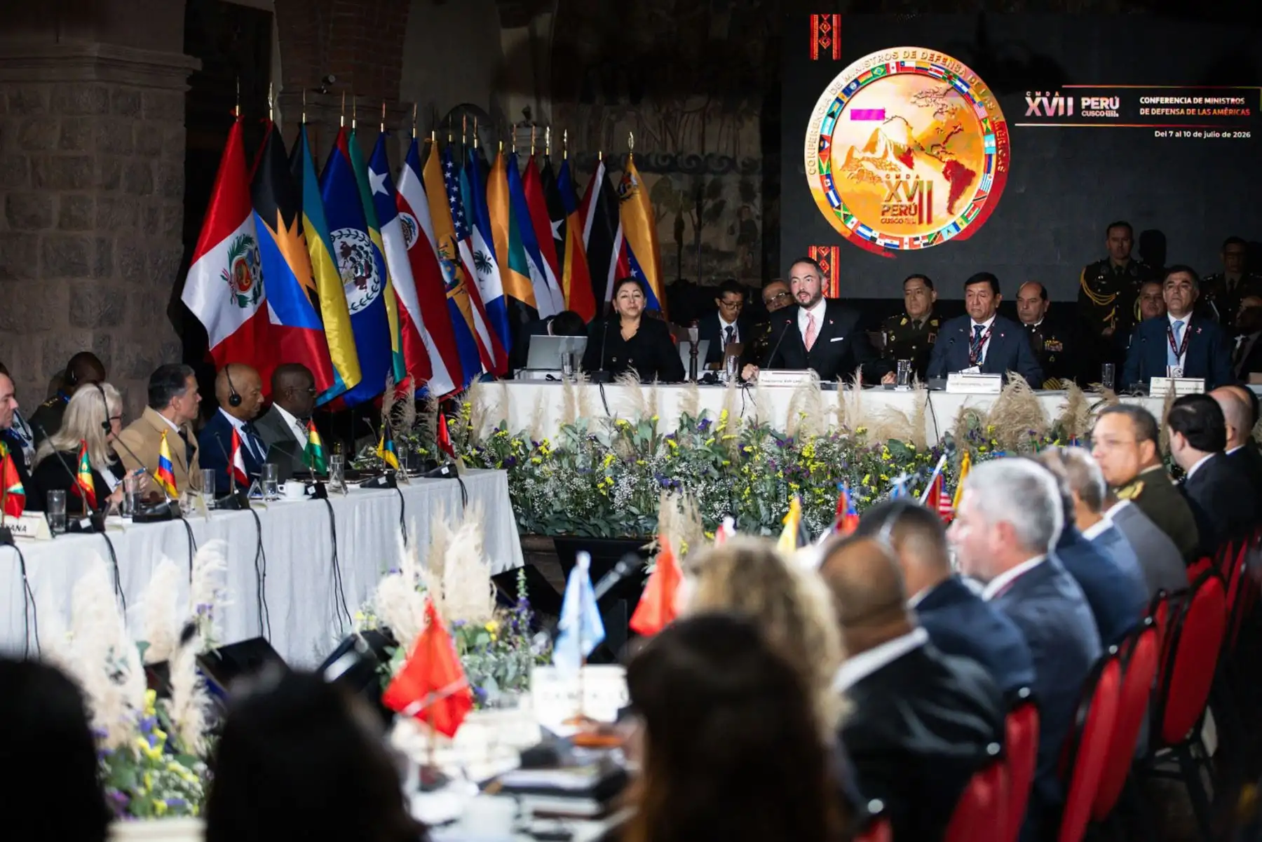 El Perú es el país anfitrión de la XVII CMDA. Se desarrolla en la ciudad imperial del Cusco y reúne a más de 30 delegaciones que reforzarán la cooperación regional. Foto: ANDINA/Mindef.
