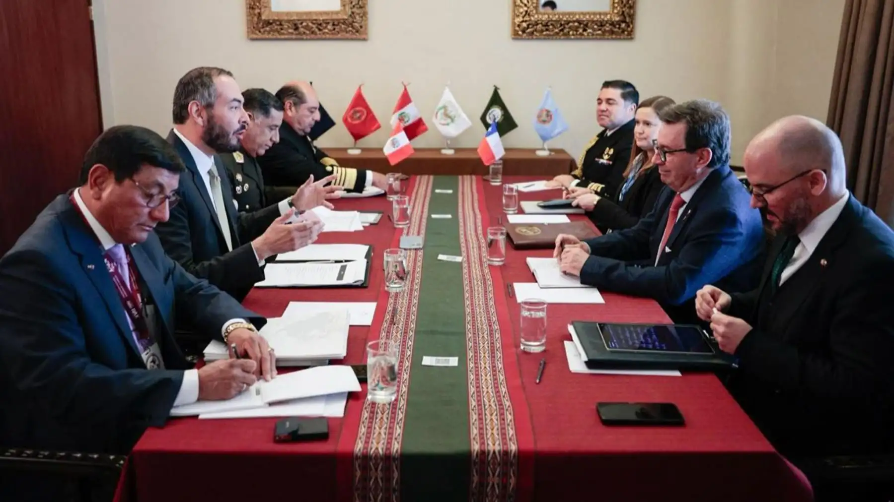 La XVII CMDA congrega a representantes de países como Antigua y Barbuda, Argentina, Bahamas, Belice, Bolivia, Brasil, Canadá, Chile, Colombia, Ecuador, Estados Unidos, Granada, Guatemala, Guyana, México, Panamá, Paraguay, República Dominicana, Santa Lucía, Surinam, Trinidad y Tobago y Uruguay, entre otros. Foto: ANDINA/Mindef.