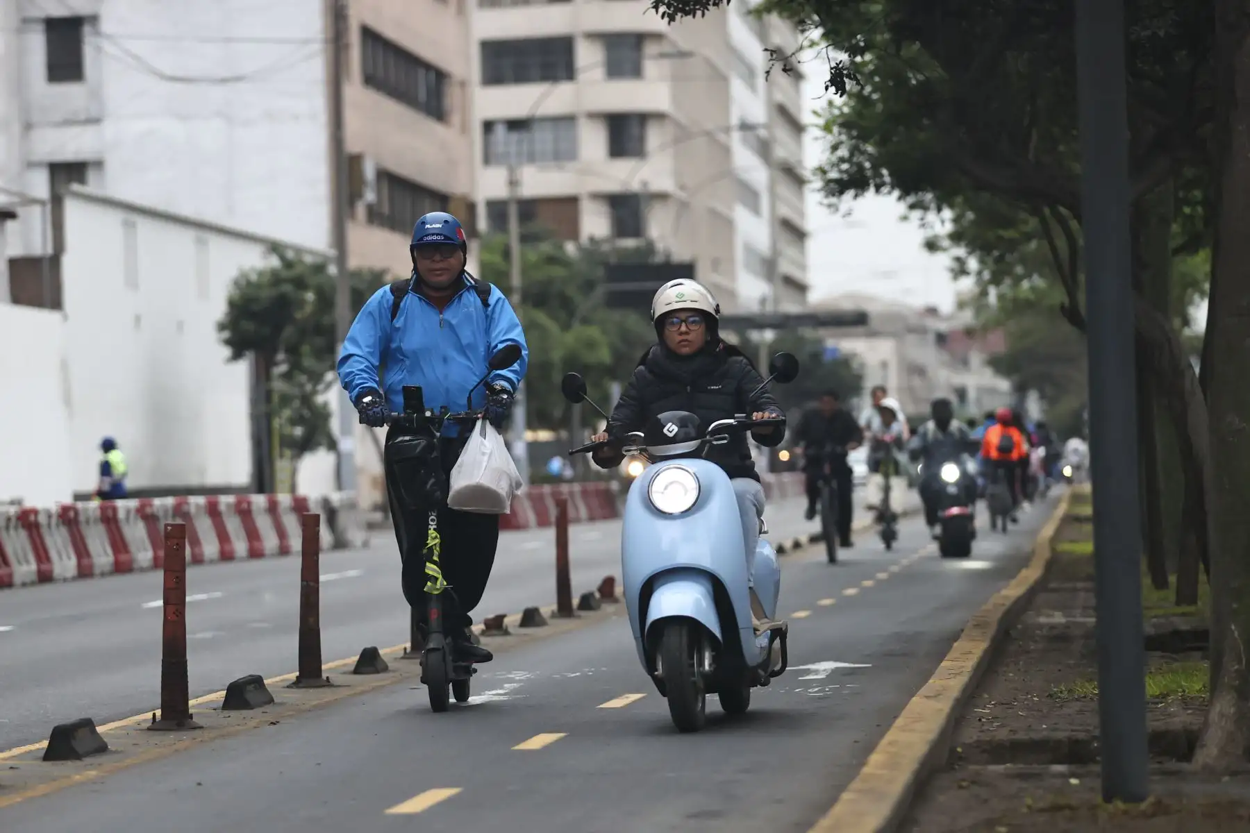 Ciclovías son de uso exclusivo para bicicletas y vehículos de movilidad personal autorizados.

Foto: ANDINA/Juan Carlos Guzmán Negrini