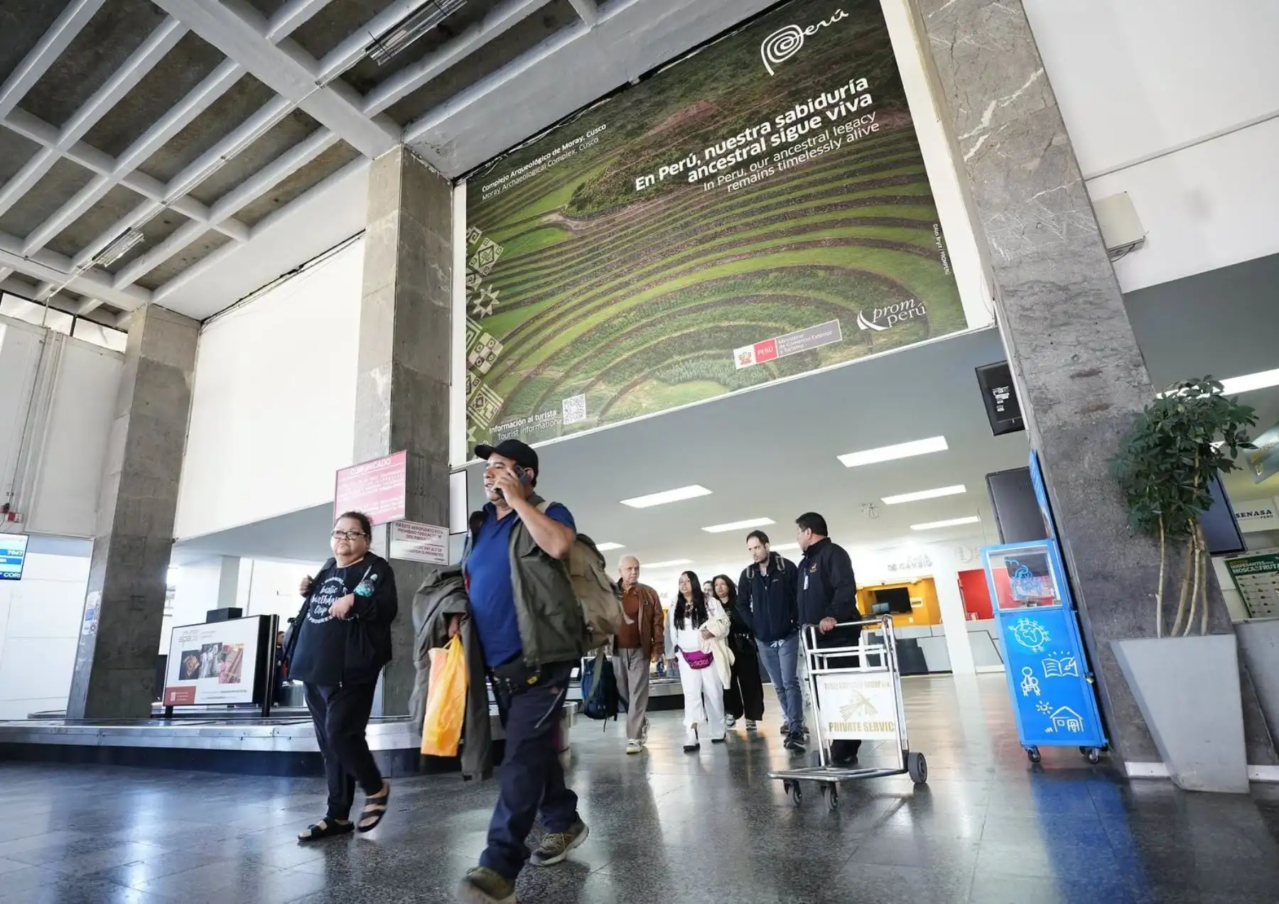 Aeropuerto internacional Velasco Astete del Cusco recibe licencia de uso de la Marca Perú