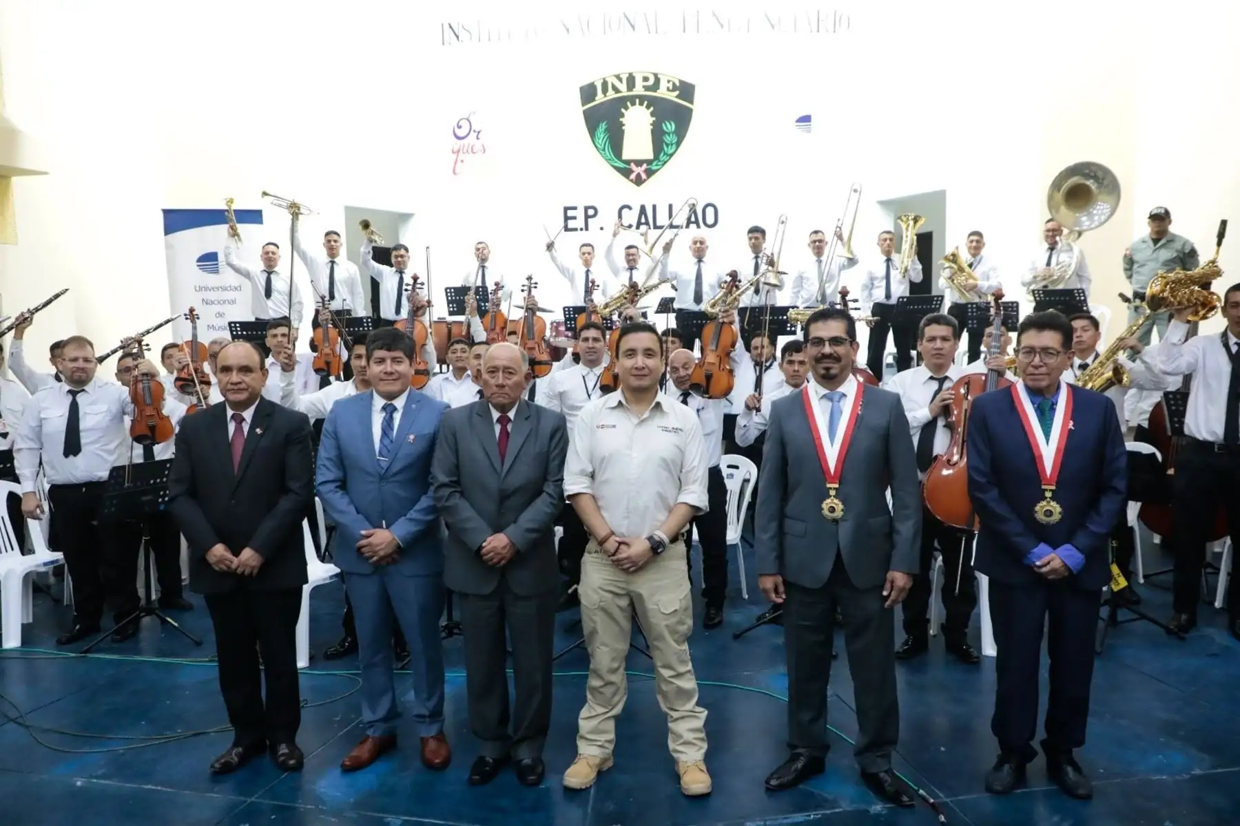 Ministro de Justicia saluda convenio entre el INPE y Universidad Nacional de la Música