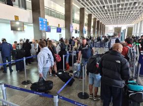 El aeropuerto Alejandro Velasco Astete de Cusco es el segundo después de Lima con mayor movimiento de pasajeros. Solo en los cuatro primeros meses de 2026 se movilizaron más de 1.3 millones de personas. ANDINA/Percy Hurtado Santillán