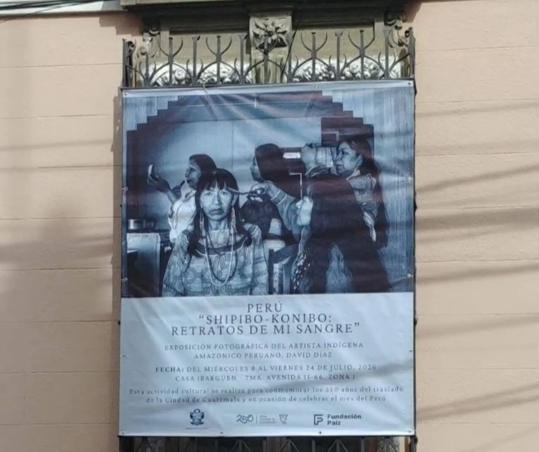 Exposición fotográfica “Shipibo-Konibo: Retratos de mi sangre” se presenta en Guatemala