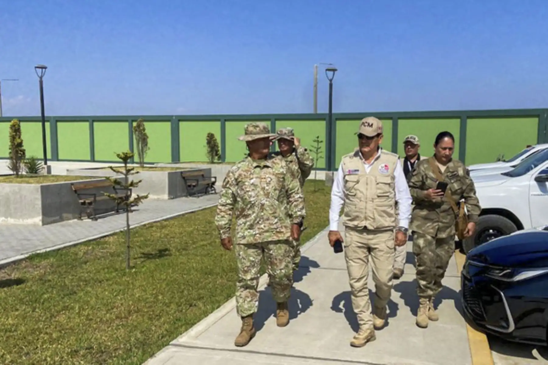 Jefe de Gabinete verifica en Chiclayo capacidad de respuesta del Ejército ante emergencias