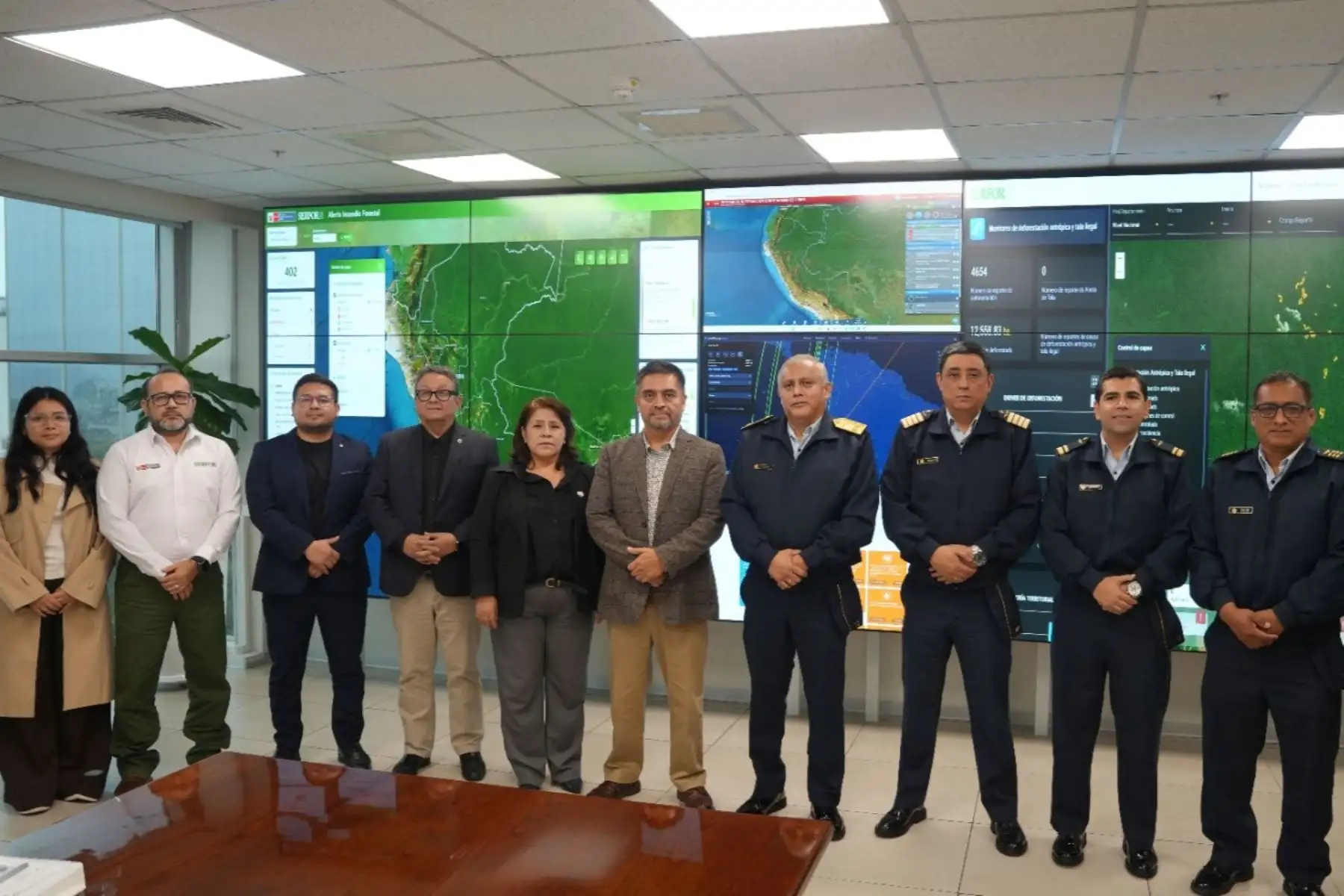 FAP y Serfor coordinan acciones para mejorar la vigilancia de los bosques amazónicos