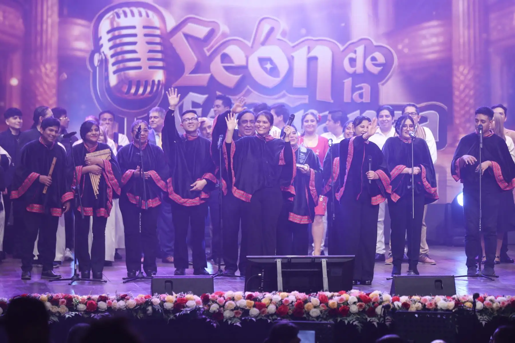 El coro Aguchita ganó el concurso "León de la Esperanza", que busca elegir el himno en honor al papa León XIV con motivo de su prevista visita al Perú en noviembre de este año. La canción ganadora, "León, hermano del camino", es una composición de Jaime Montoya. Foto: ANDINA/Jhonel Rodríguez Robles