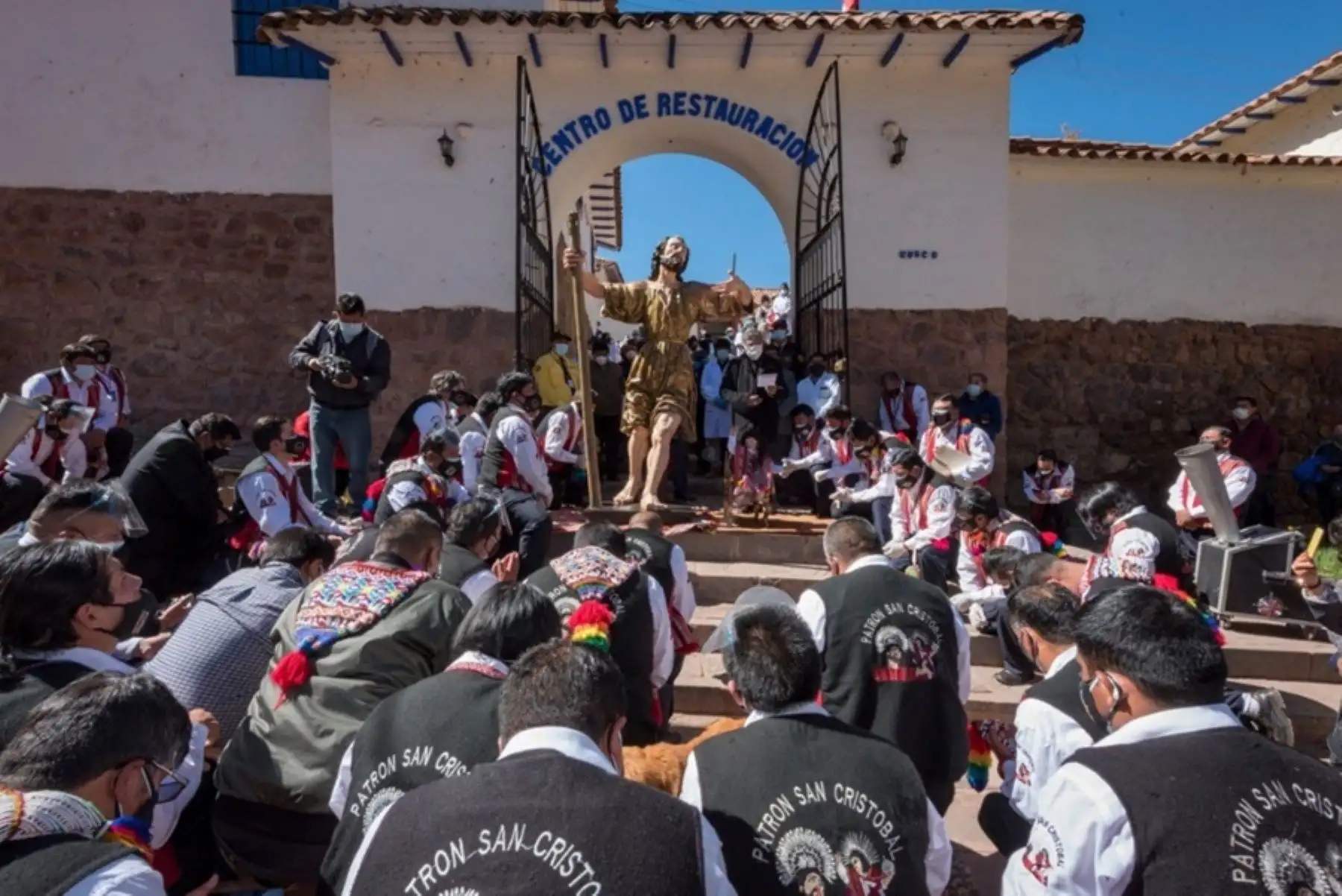 Cusco: Efigie de San Cristóbal tendrá restauración preventiva ante cercanía de su fiesta