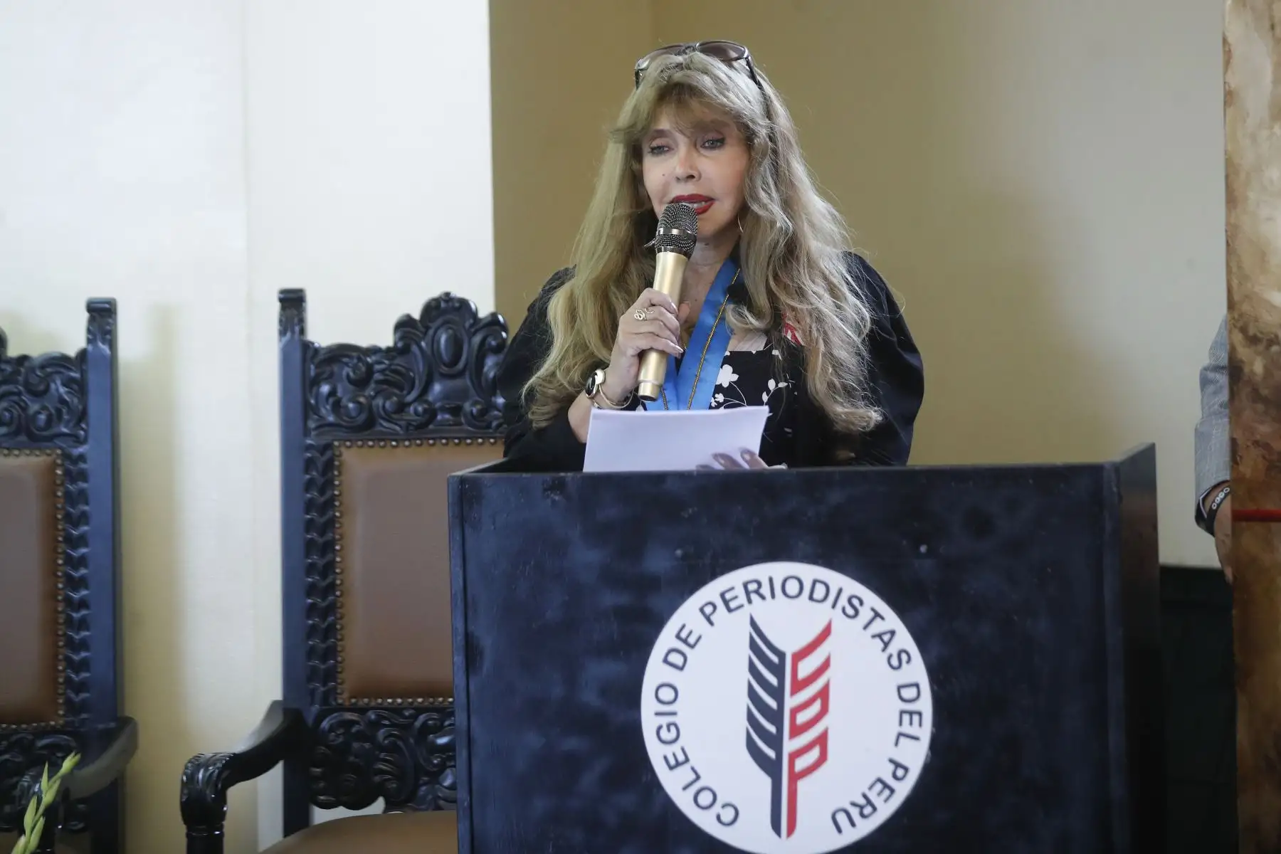 El Colegio de Periodistas del Perú (CPP) - Consejo Departamental del Callao reconoció a Editora Perú y a destacadas personalidades del ámbito público, académico y profesional por su trayectoria, aporte al desarrollo del país y permanente respaldo a la orden profesional, durante una ceremonia institucional realizada en el marco de las celebraciones por Fiestas Patrias.
Foto: Eddy Ramos
