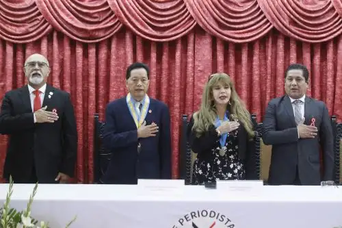Colegio de Periodistas del Callao reconoce a Editora Perú y distingue a destacadas personalidades