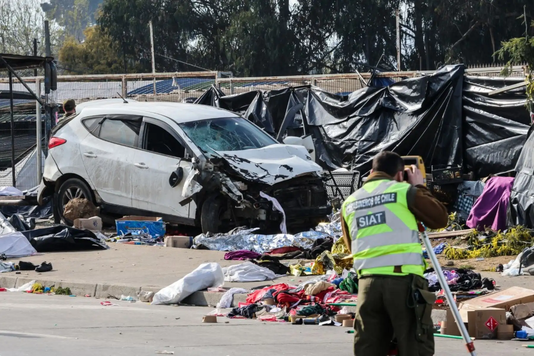 Chile: conductor atropella y mata a seis personas en feria en Viña del Mar