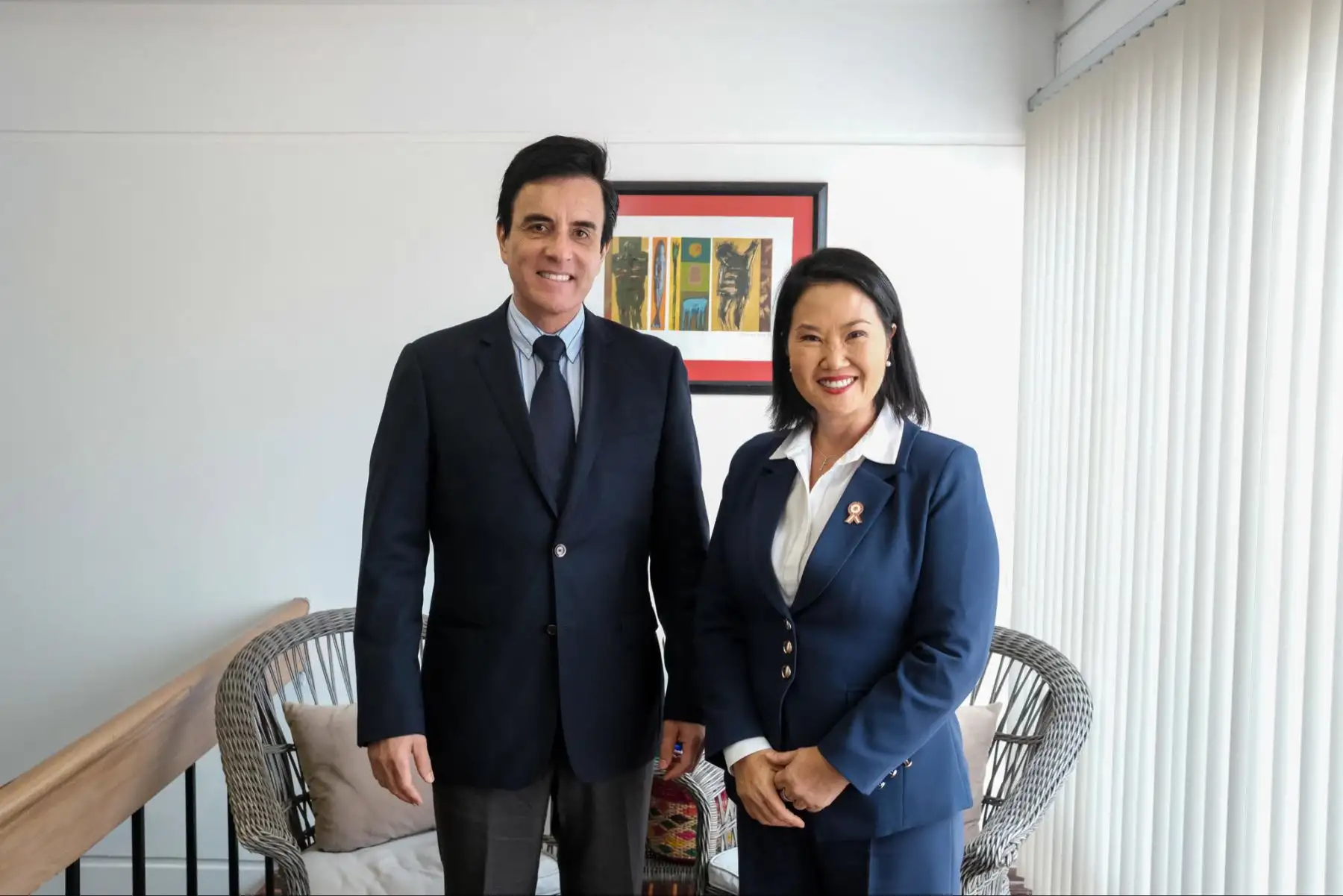 Carlos Espá respalda plan de Keiko Fujimori para aplicar todo el rigor en las cárceles | Agencia Andina