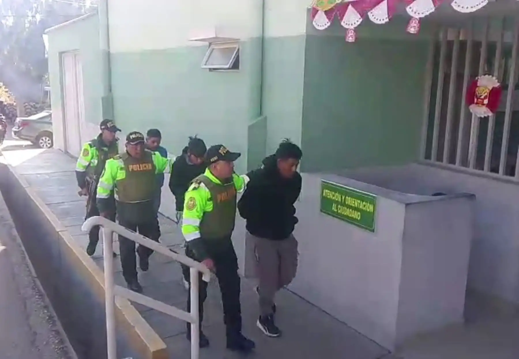 Policía captura a presuntos integrantes de banda criminal “Los correcaminos de Huancayo”
