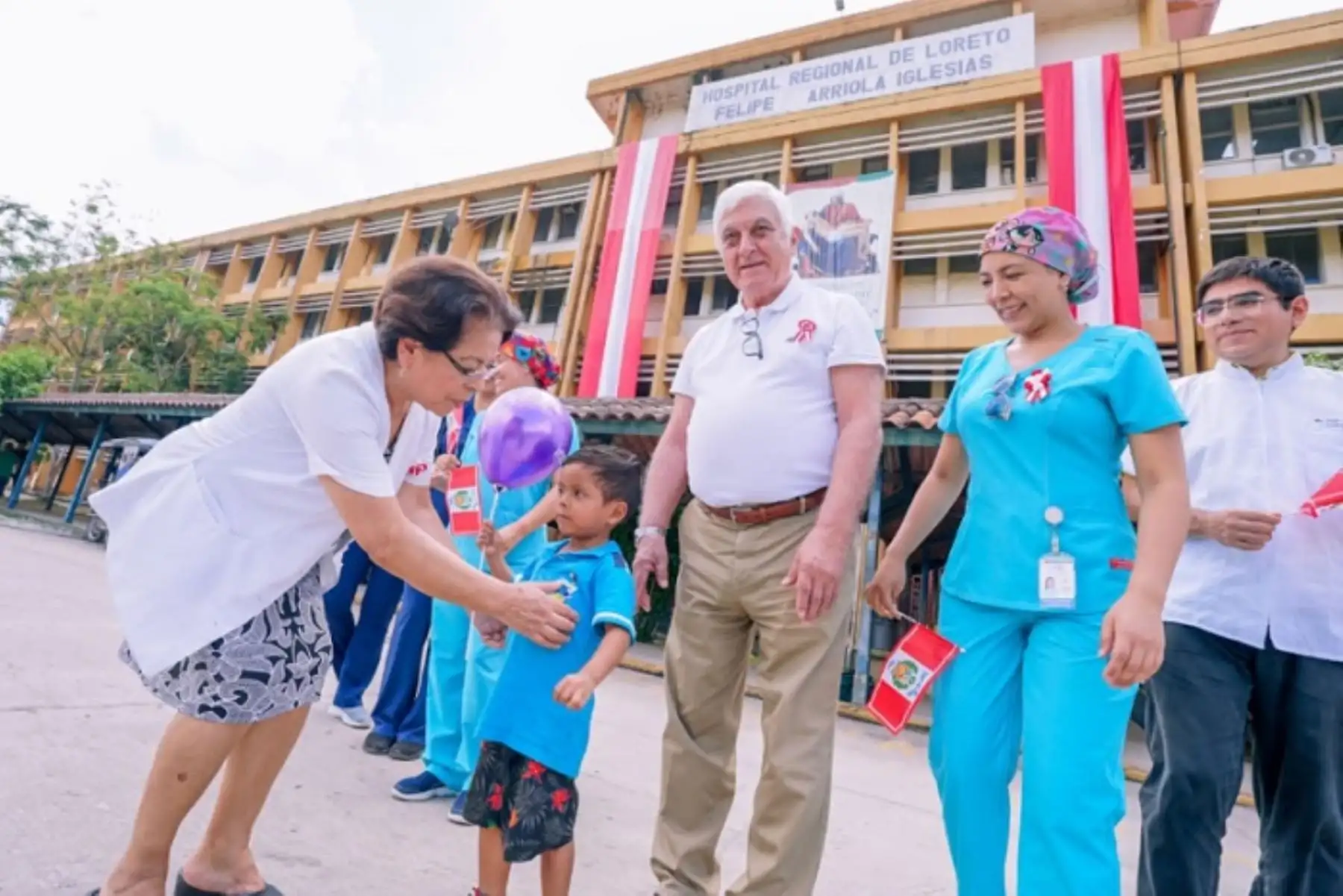 Seis niños loretanos fueron operados del corazón en su misma región por médicos del INSNSB