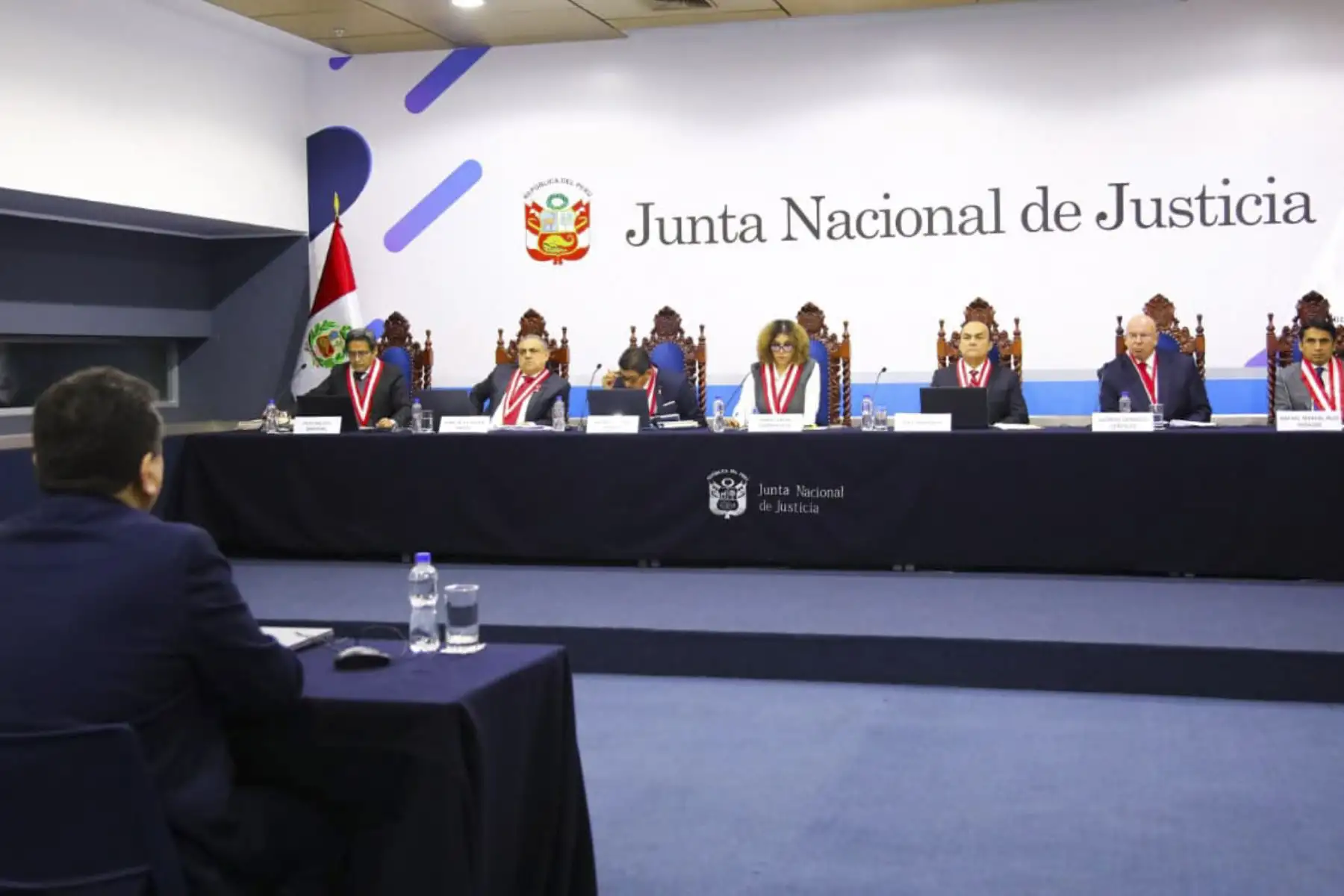 JNJ realizó entrevista personal a único postulante para el cargo de jefe de ONPE