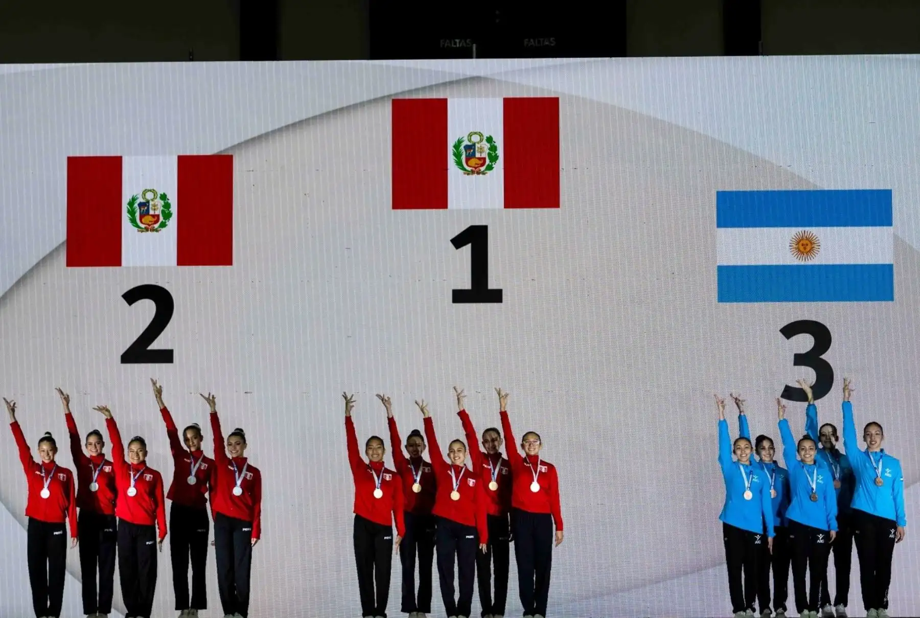 Perú gana medalla de oro en el Sudamericano de Gimnasia Aeróbica 2026