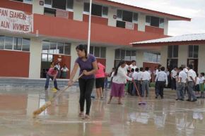 El Minedu impulsa un plan de preparación que contempla asistencia técnica, recursos de emergencia y medidas anticipadas para proteger a estudiantes y garantizar la continuidad de clases. Foto: Minedu