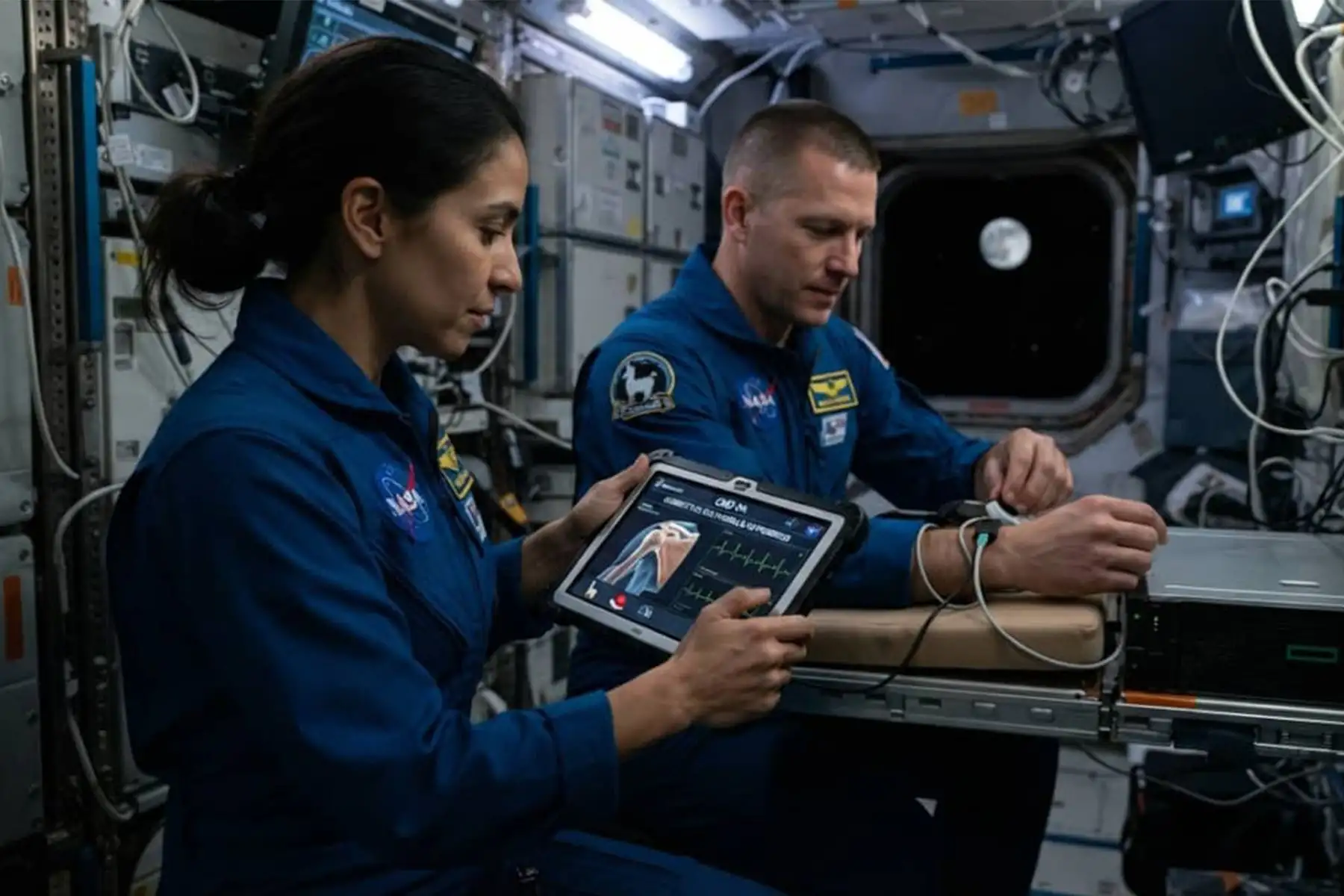 NASA prueba asistente médico con inteligencia artificial para futuras misiones espaciales