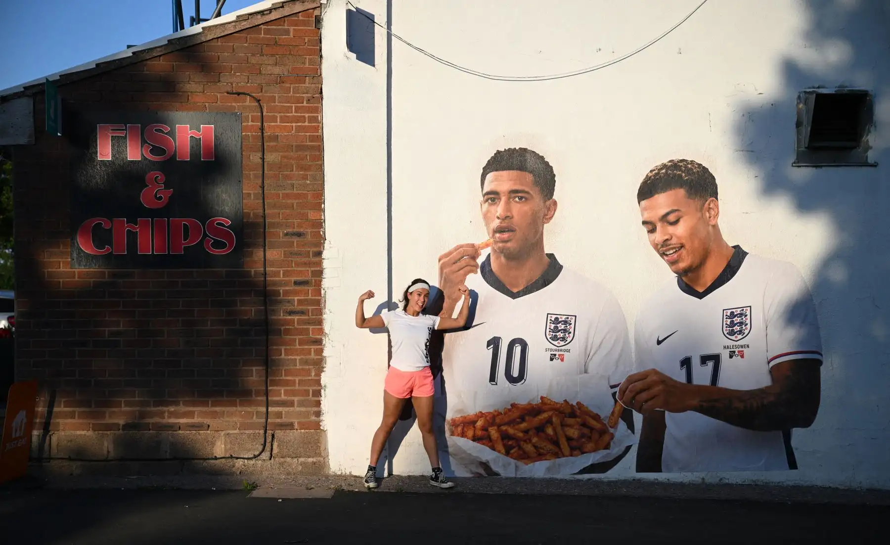 La ciudad natal de Bellingham vibra gracias a su estrella de la selección inglesa