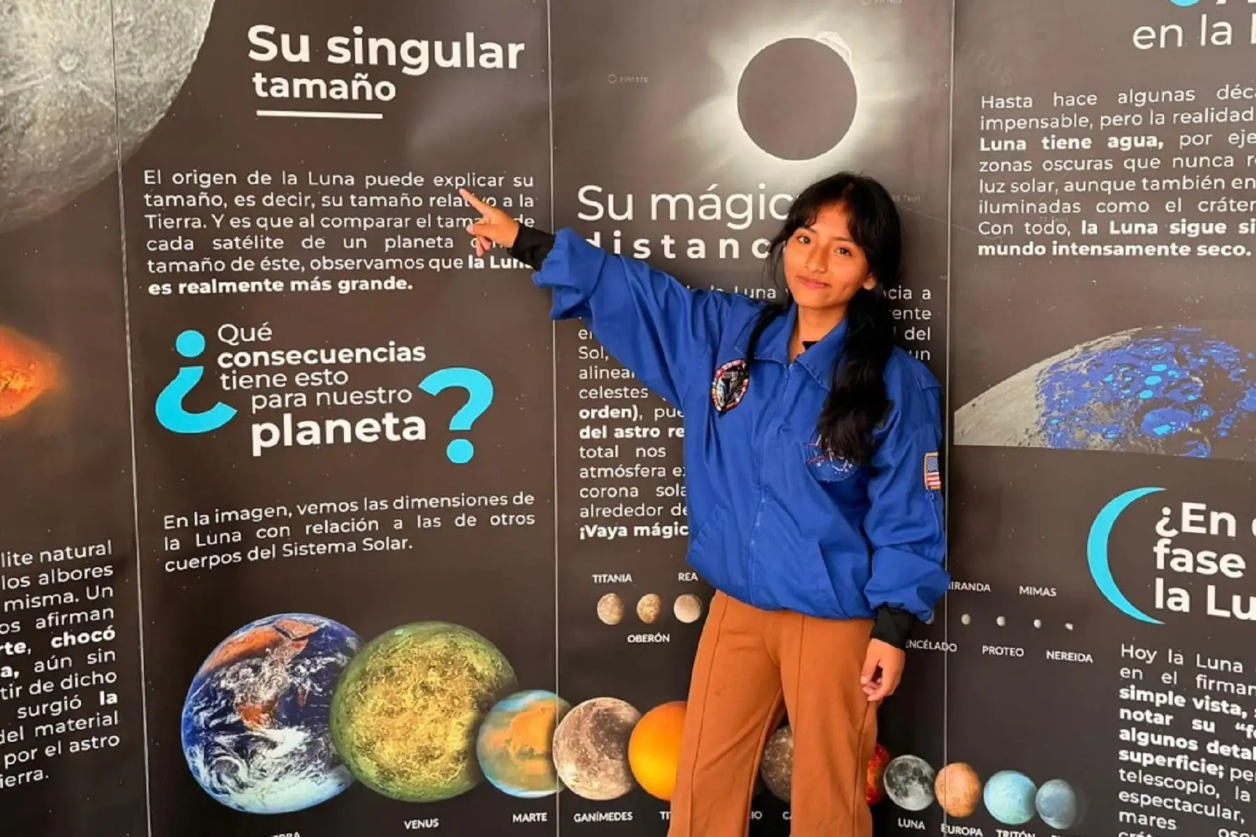 Talento peruano: adolescente del Inabif participará en programa de la NASA