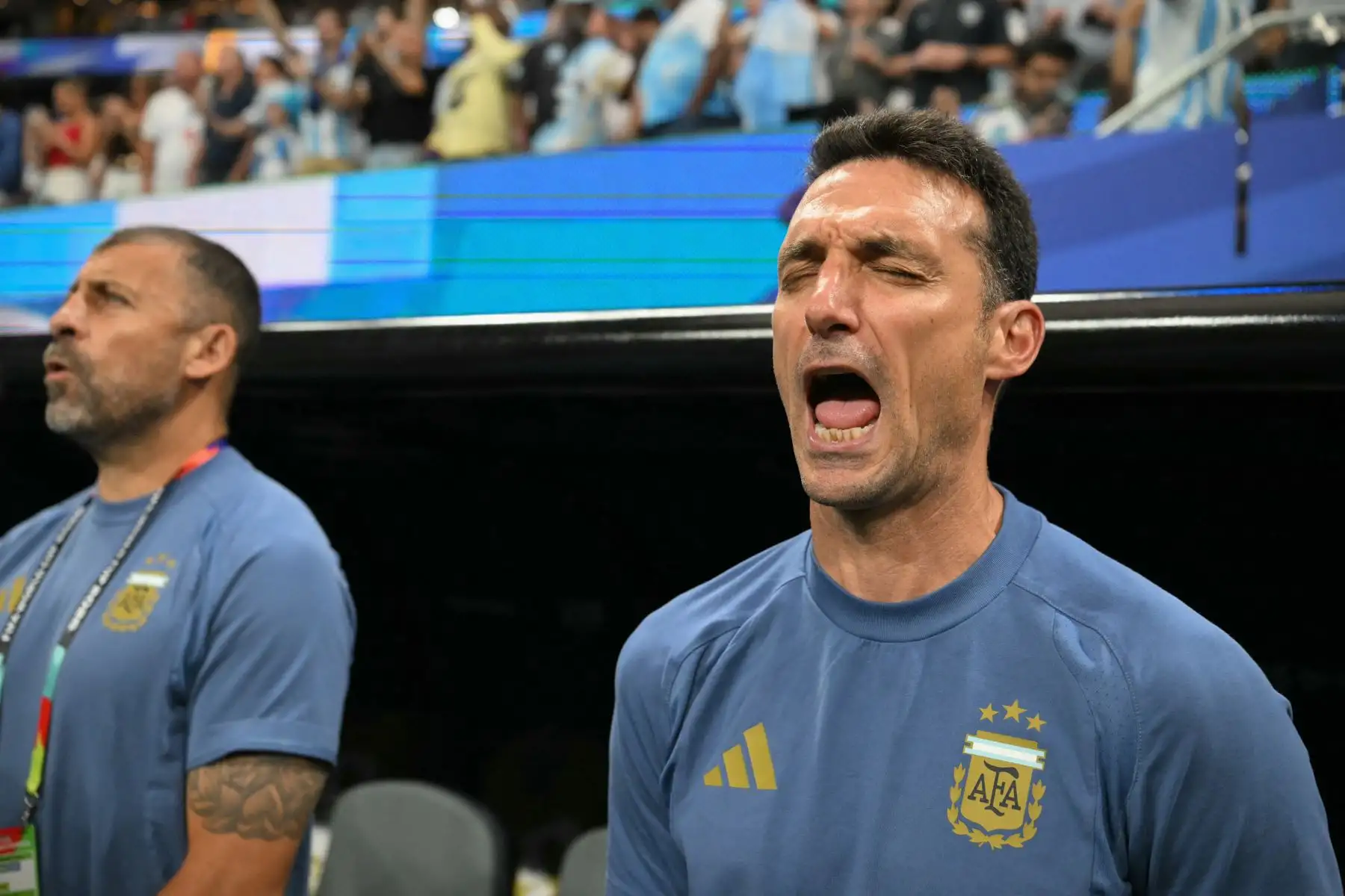 "Este grupo no deja de sorprenderme": Scaloni tras tirunfo ante Inglaterra en el Mundial
