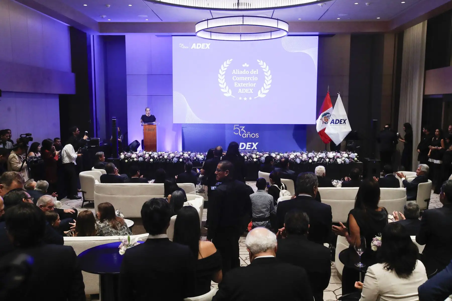 La Asociación de Exportadores (Adex) conmemora su 53° aniversario y destaca el papel que el comercio exterior ha desempeñado en el crecimiento económico del Perú. El gremio asegura que, desde su creación ha promovido una economía más abierta, diversificada y competitiva, acompañando la evolución del sector exportador y fortaleciendo el vínculo entre el Estado y el sector privado.
Foto: ANDINA/ Eddy Ramos