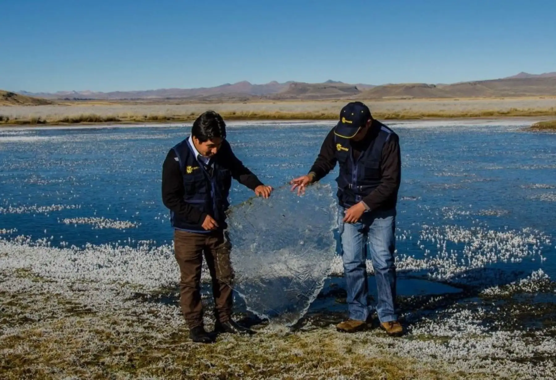 Senamhi prevé heladas moderadas en la zona altiplánica de Puno hasta el sábado 25 de julio