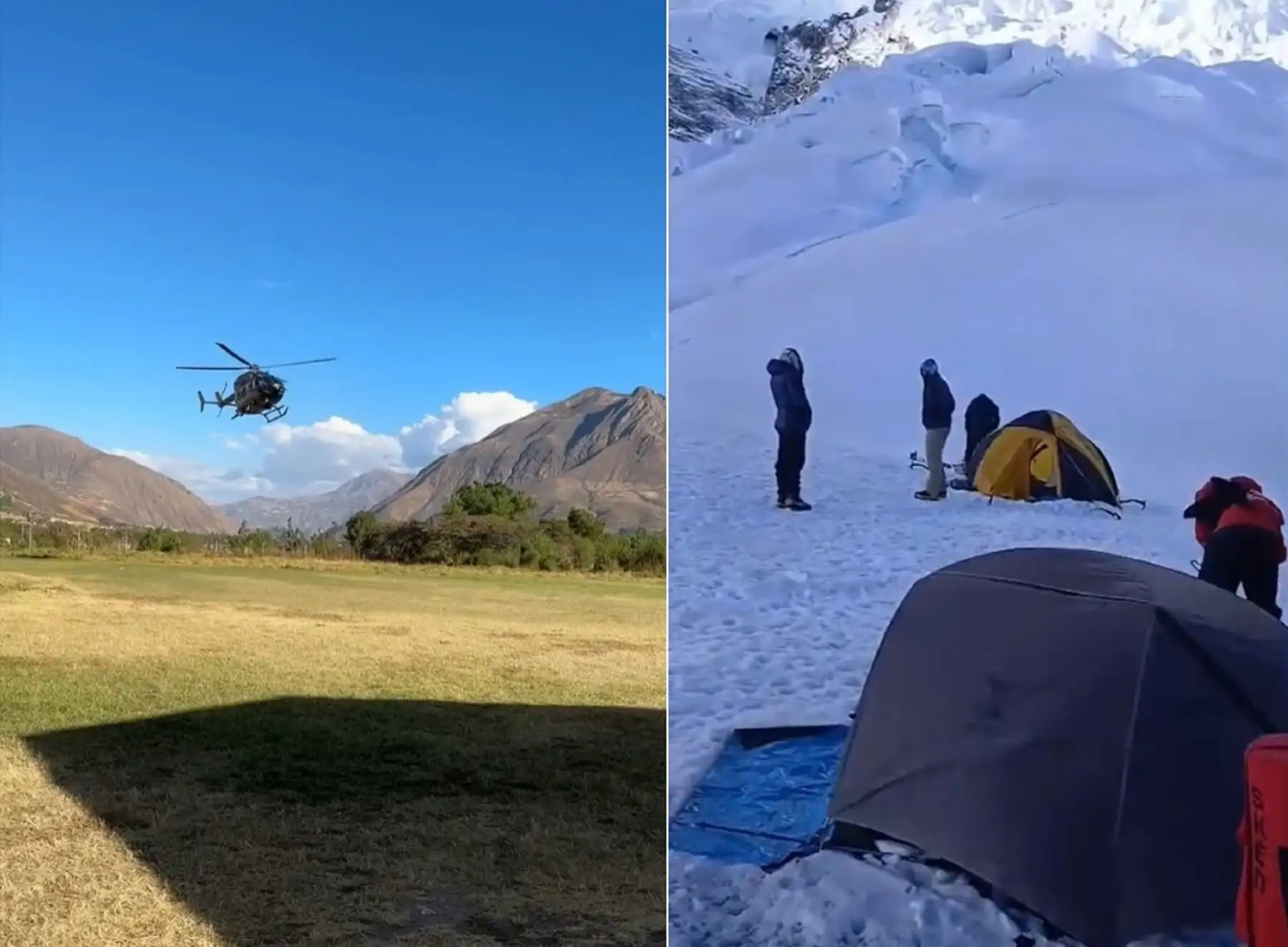 Áncash: brigadas intensifican búsqueda de tres montañistas desaparecidos en el Huascarán