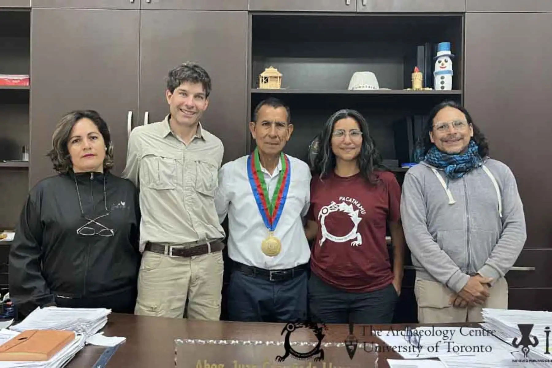 La investigación está a cargo de un equipo peruano-canadiense codirigido por Edward Swenson, de la Universidad de Toronto, y Carito Tavera Medina, del Instituto Peruano de Estudios Arqueológicos. Foto: ANDINA/Difusión.