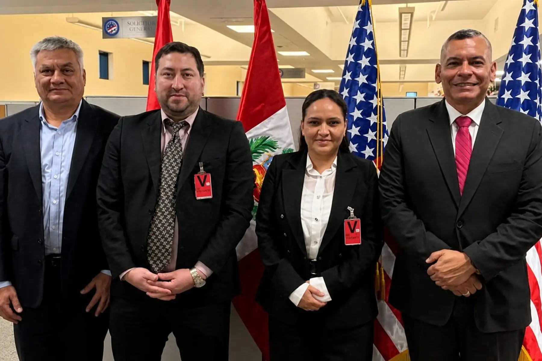 Perú y Estados Unidos afianzan trabajo conjunto para enfrentar criminalidad organizada