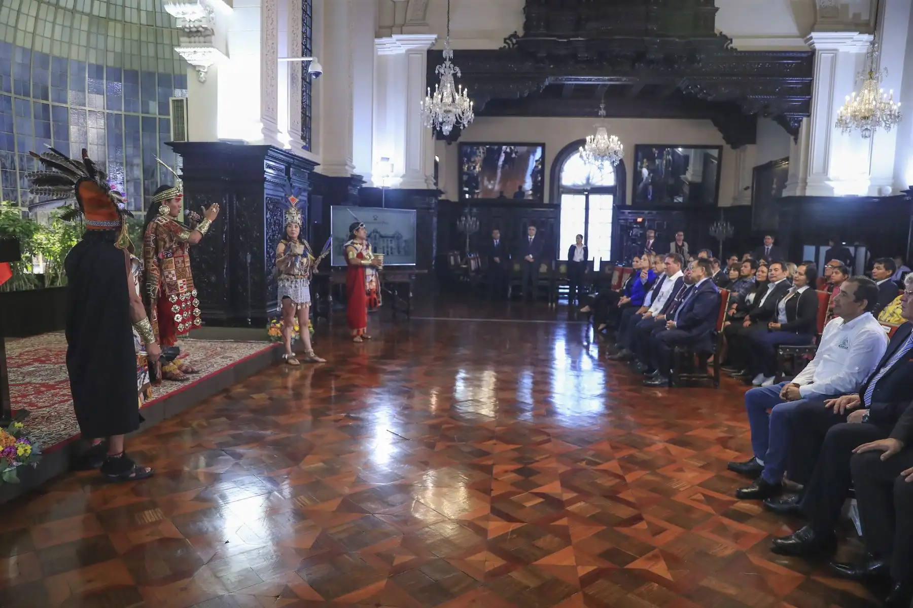 El presidente de la República, José María Balcázar, participó en la ceremonia de Lanzamiento de la Feria internacional de cafés especiales – FICAFÉ Cusco 2026, reafirmando el compromiso del Gobierno con el fortalecimiento de la caficultura peruana. Foto: ANDINA/Presidencia