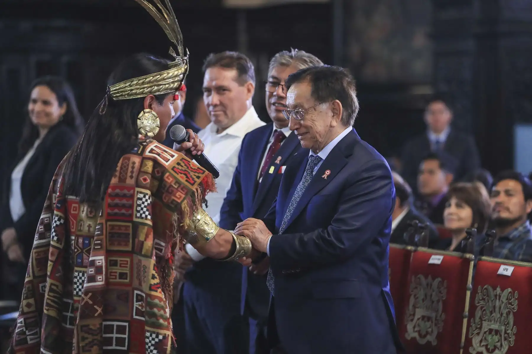 El presidente de la República, José María Balcázar, participó en la ceremonia de Lanzamiento de la Feria internacional de cafés especiales – FICAFÉ Cusco 2026, reafirmando el compromiso del Gobierno con el fortalecimiento de la caficultura peruana. Foto: ANDINA/Presidencia