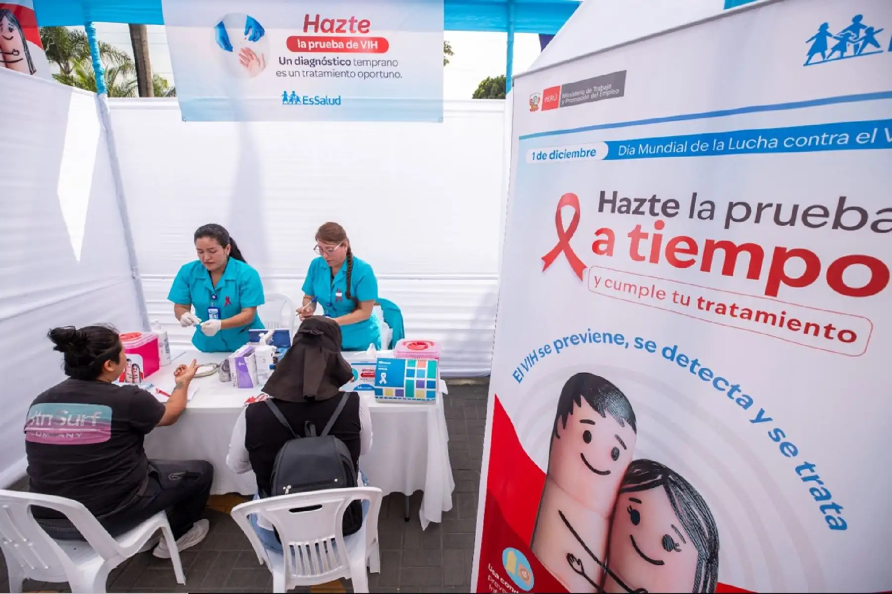 EsSalud: control del VIH permite un embarazo seguro y libre de transmisión al bebé