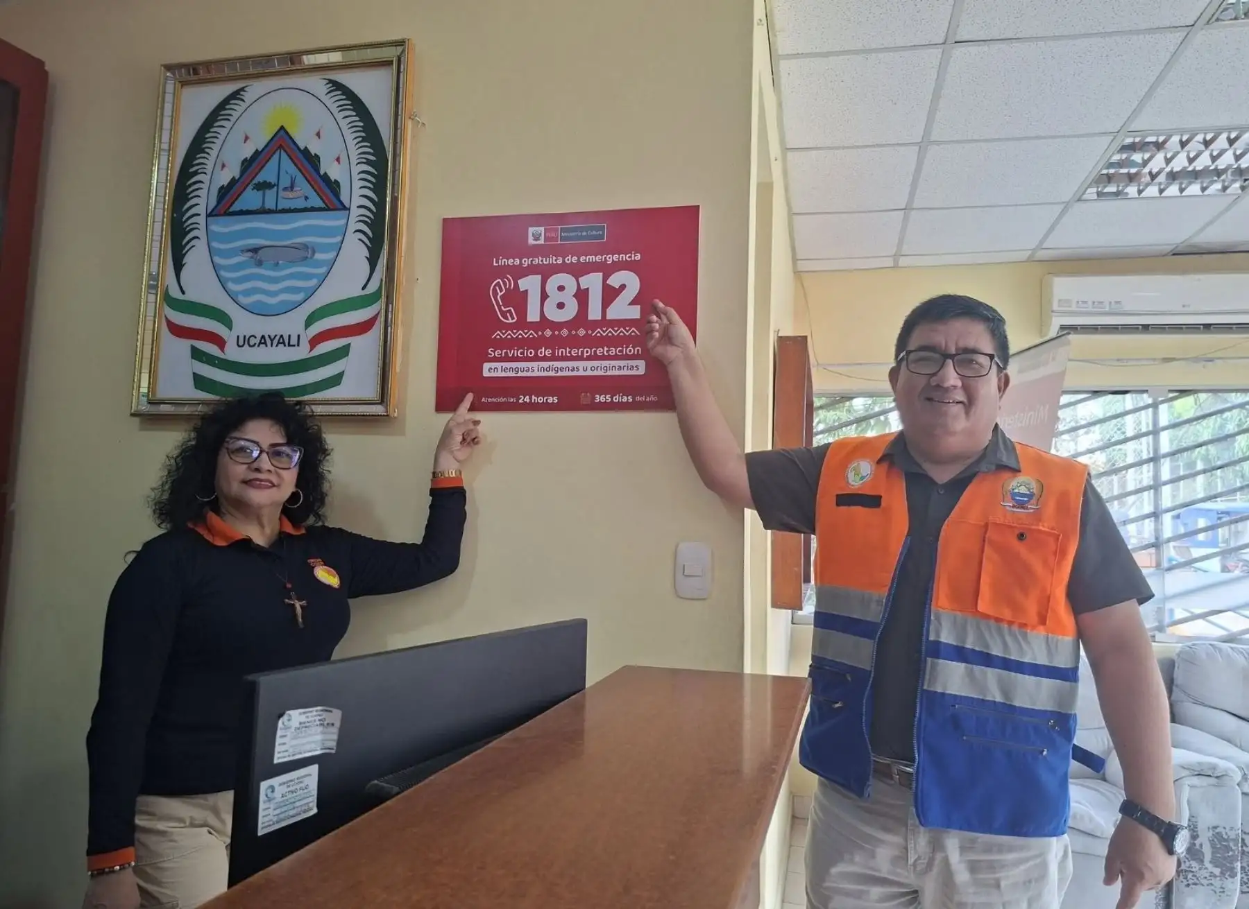 Ucayali: implementan Línea 1812 para brindar atención en lenguas indígenas