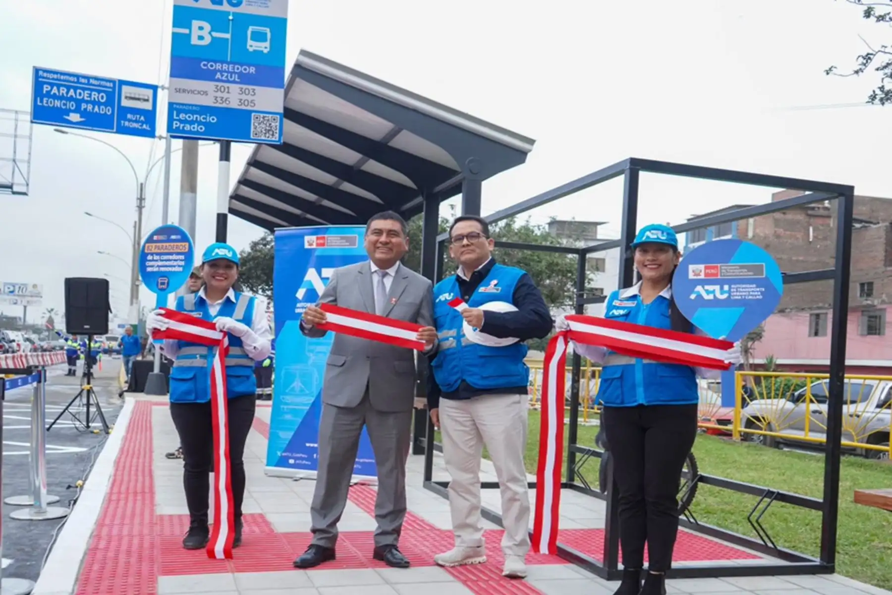 Corredor azul: Rímac estrena paraderos renovados con mayor accesibilidad