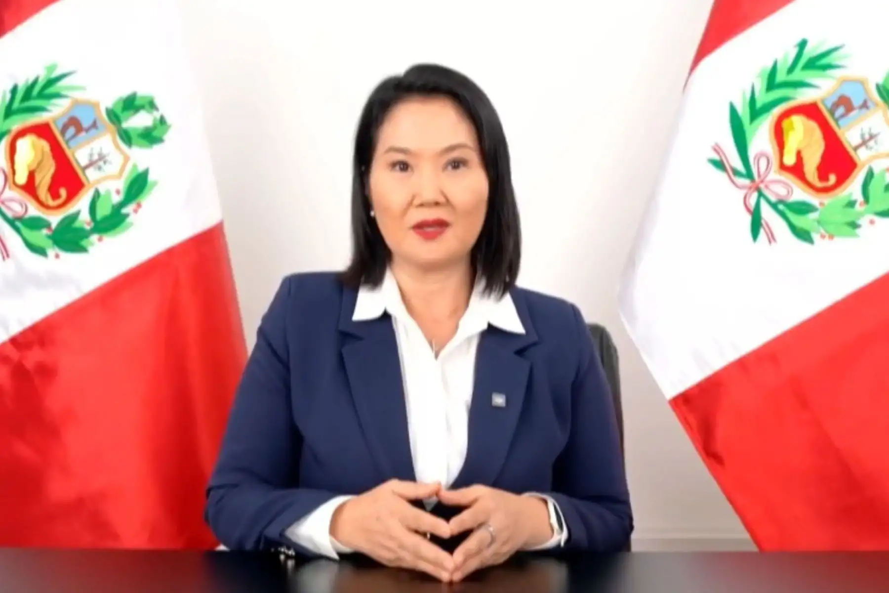Keiko Fujimori reafirmó compromiso del Perú con fortalecimiento de la democracia