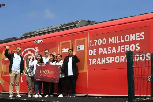 MTC destaca los 1700 millones de pasajeros alcanzados por Línea 1 en julio y reafirma impulso a su modernización