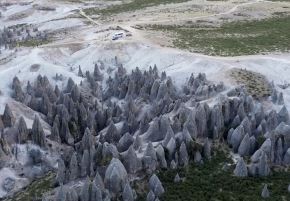 El Bosque de Piedras de Pampachiri, ubicado en Apurímac, se ha consolidado como uno de los atractivos geológicos más sorprendentes de esta región. ANDINA/Difusión