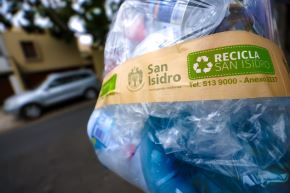 Recicla San Isidro cuenta con un servicio de recolección domiciliaria de residuos reciclables. Foto: Municipalidad de San Isidro/Difusión