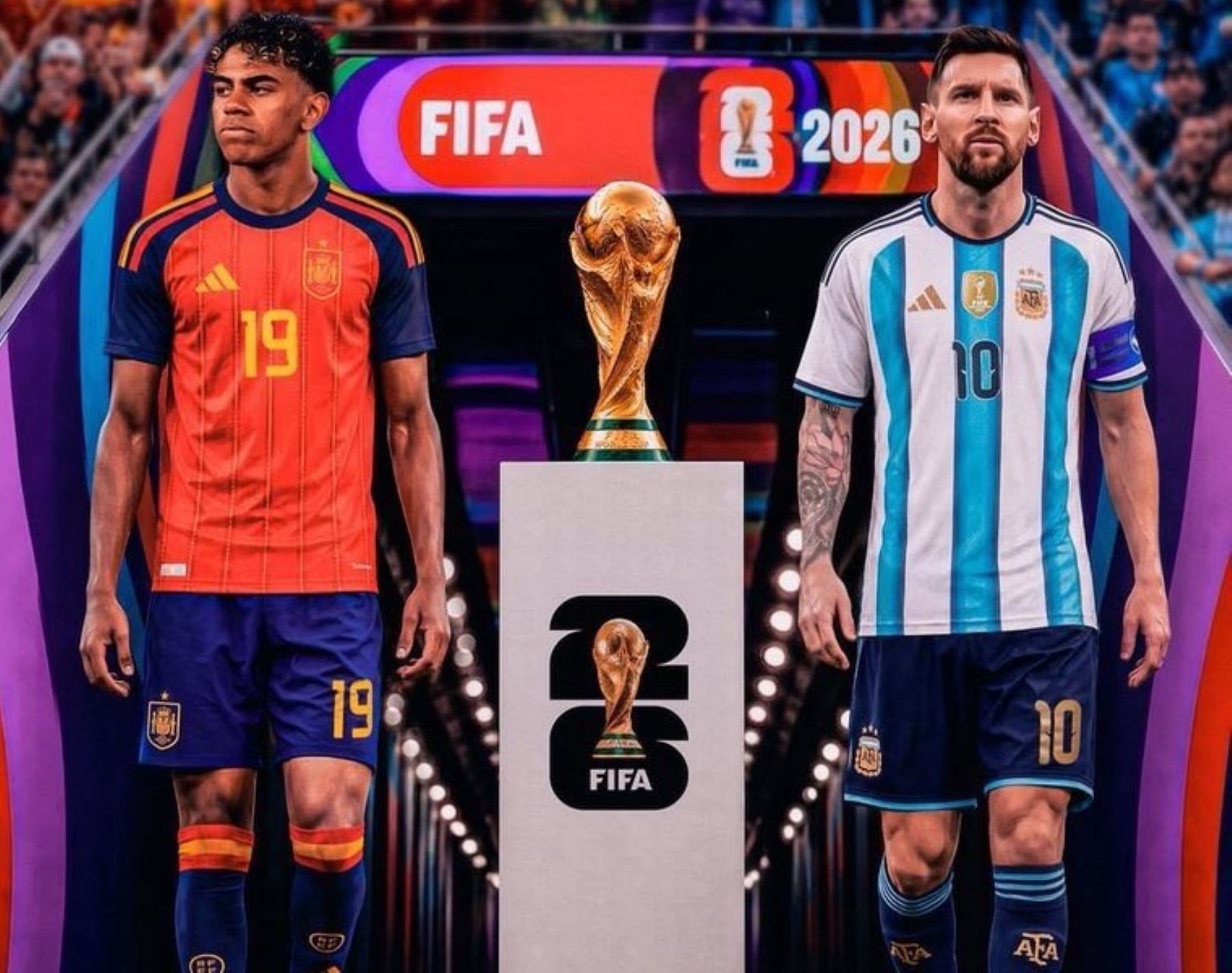 Final del Mundial 2026: Estos son los 11 número que rodean a Argentina y España