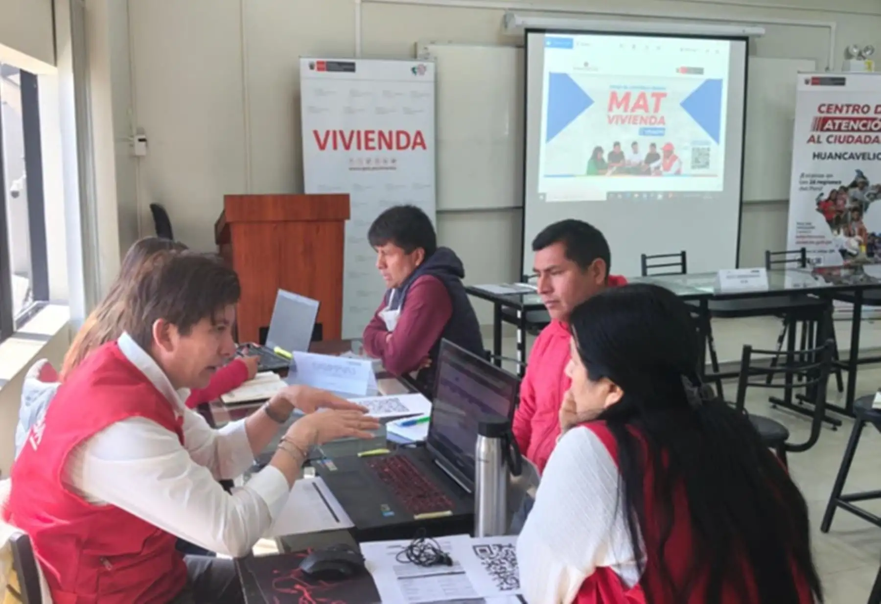Junín: Sector Vivienda realiza segunda Mesa de Asistencia Técnica en Norvraem