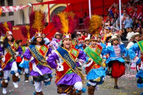 Municipalidad de Lima realiza Gran Pasacalle Escolar de la Peruanidad 2026, en la plaza de armas de Lima, danzas escolares, danza, niños. Foto: ANDINA/Difusión
