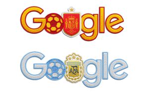 Google se suma a la expectativa por la final y rinde homenaje a los dos equipos que competirán por convertirse en campeones del mundo. 