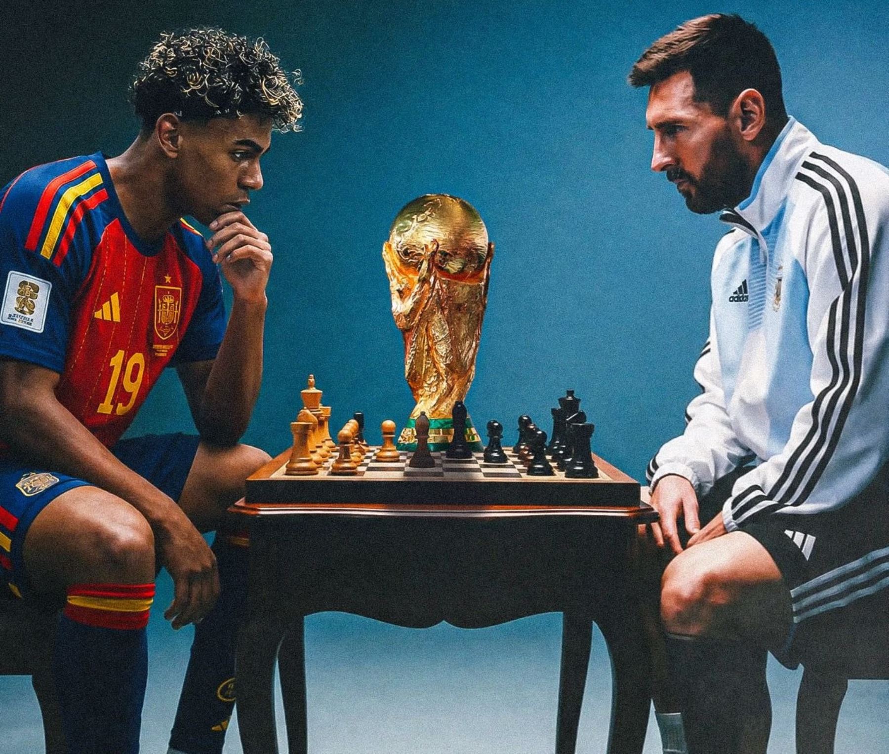 La Argentina de Messi y la España de Yamal definen al campeón del mundo